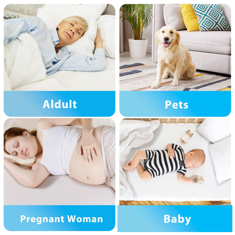Brosive underpad helps protect furniture and bedding during daily routines.