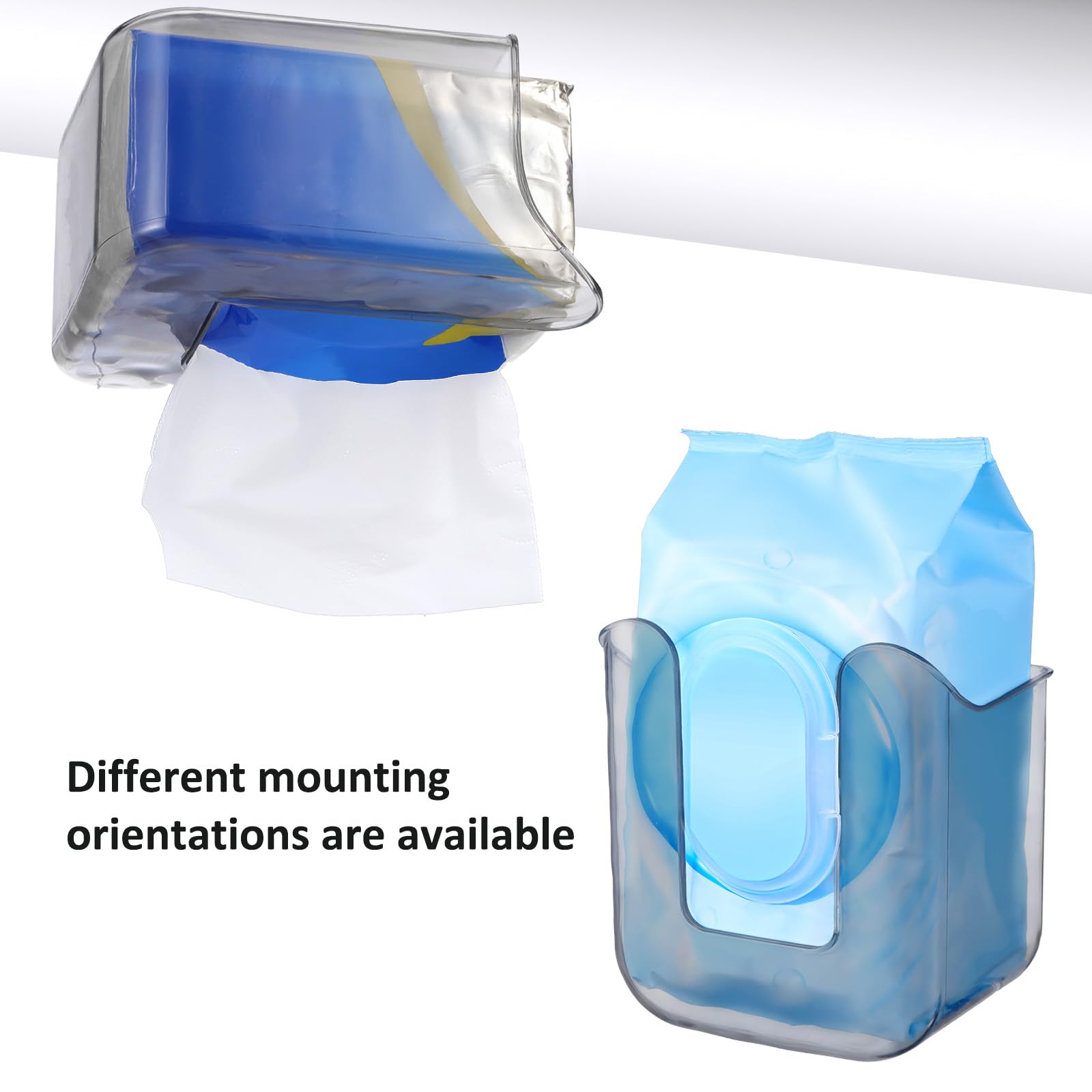 Bruislard wipe dispenser with neat edges, easy to clean.