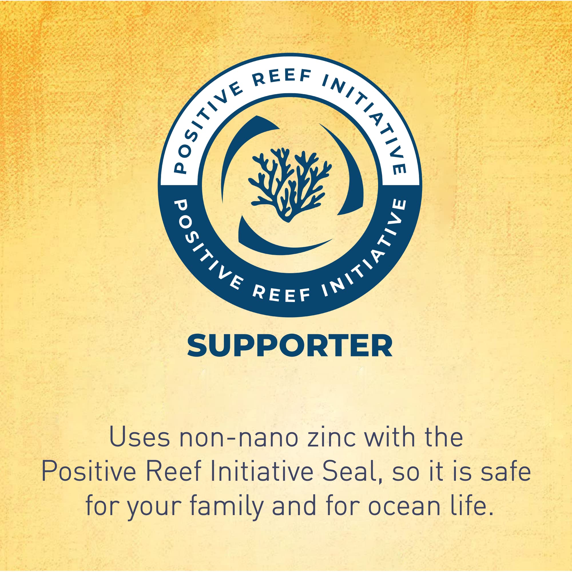 Reef-friendly formula of Brush On Block for skin and oceans.