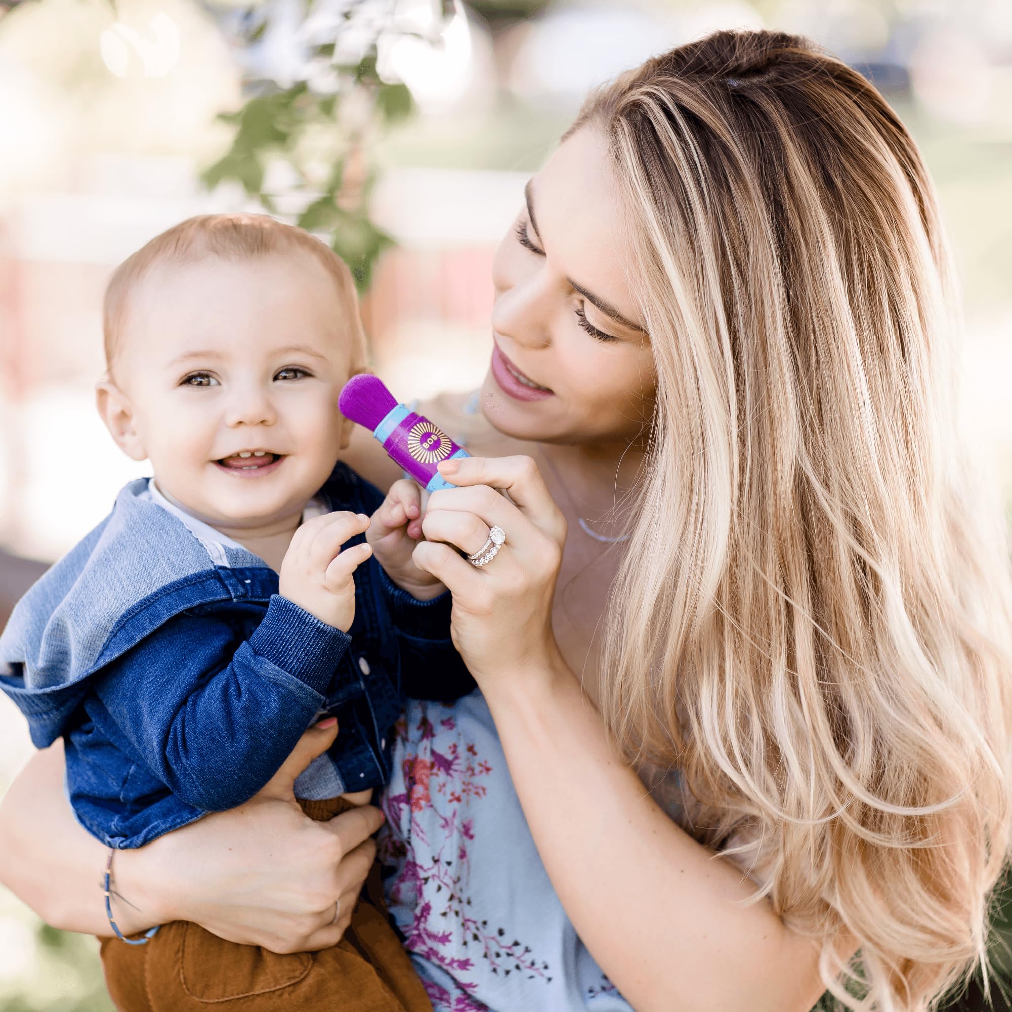 Fragrance-free design makes the BOB KIDS sunscreen gentle for sensitive skin.