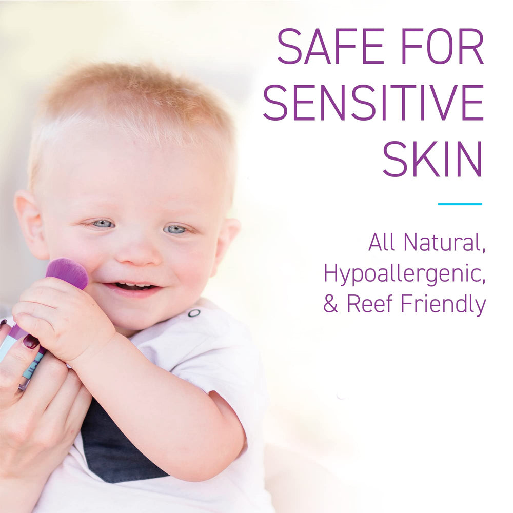 BOB Kids water-resistant SPF 30 powder ready for splash days