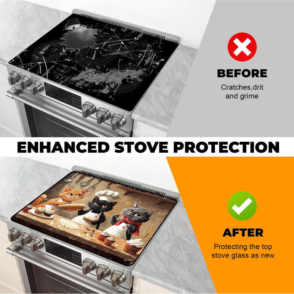 BSFHH 28.5x20.5 inch cover fits electric stoves securely.