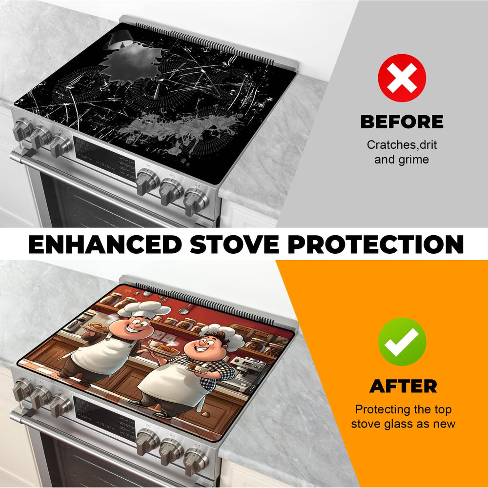 BSFHH anti-slip rubber coating keeps the cover secure during prep
