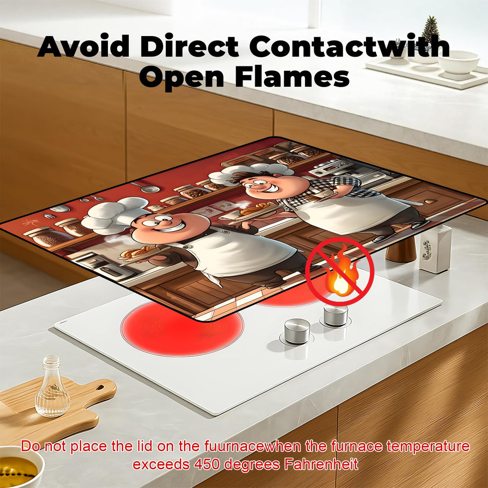 BSFHH electric-stove protector expands counter space for meal prep