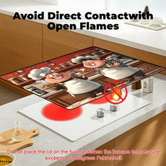 BSFHH electric-stove protector expands counter space for meal prep