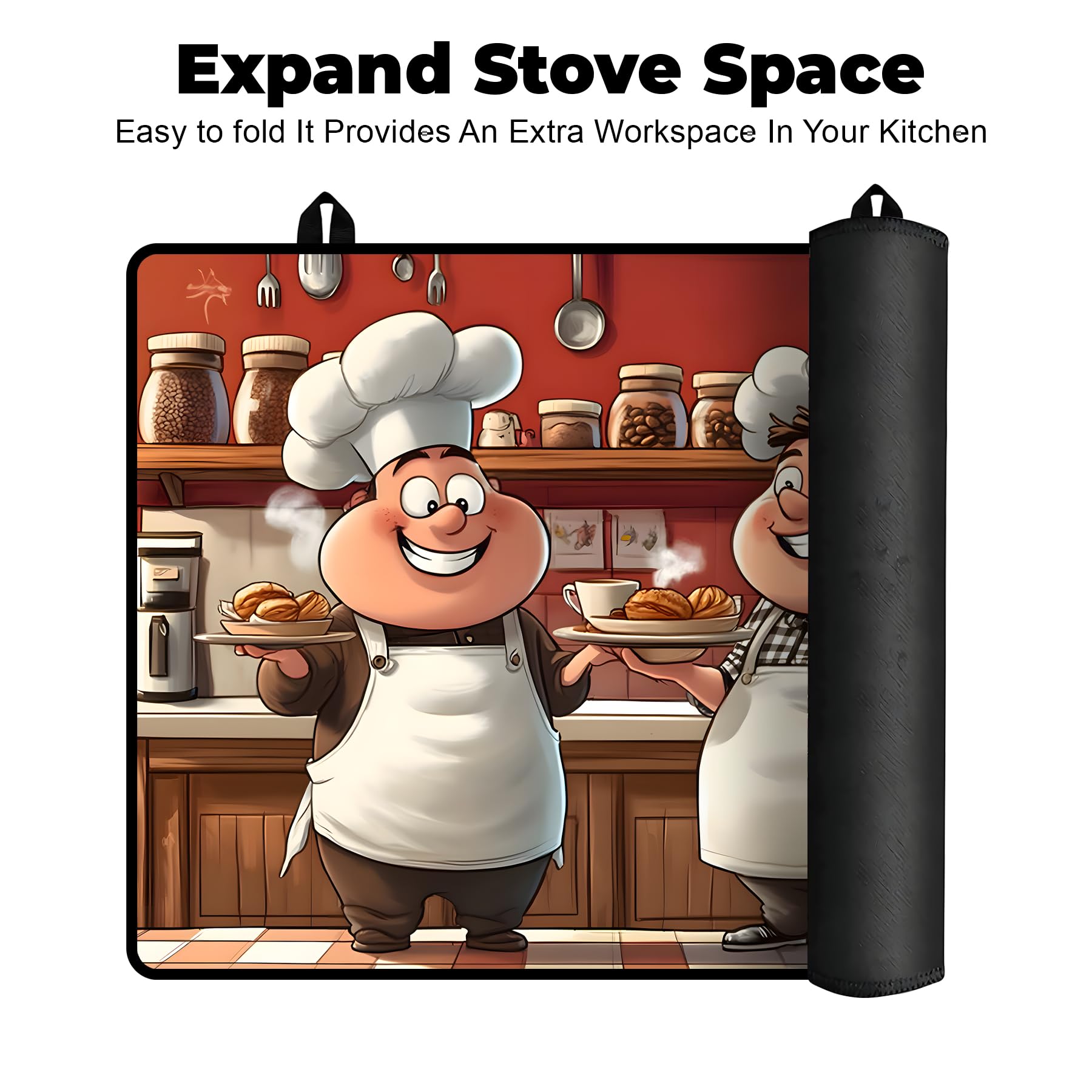 BSFHH kitchen-decor stylish protector complements modern countertops
