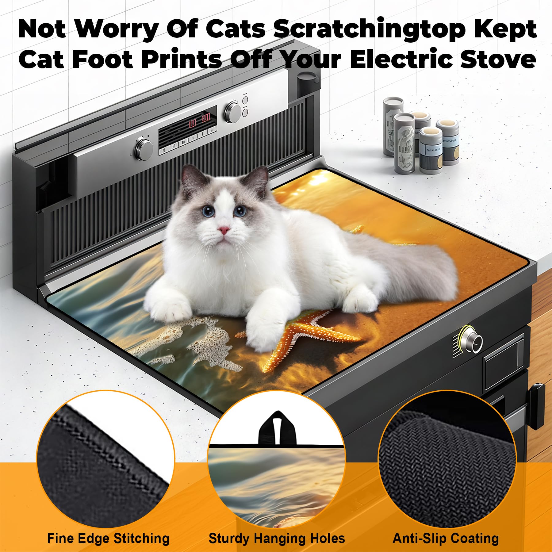 BSFHH scratch-resistant and easy-to-clean glass surface for everyday use.