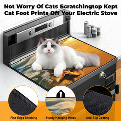 BSFHH scratch-resistant and easy-to-clean glass surface for everyday use.