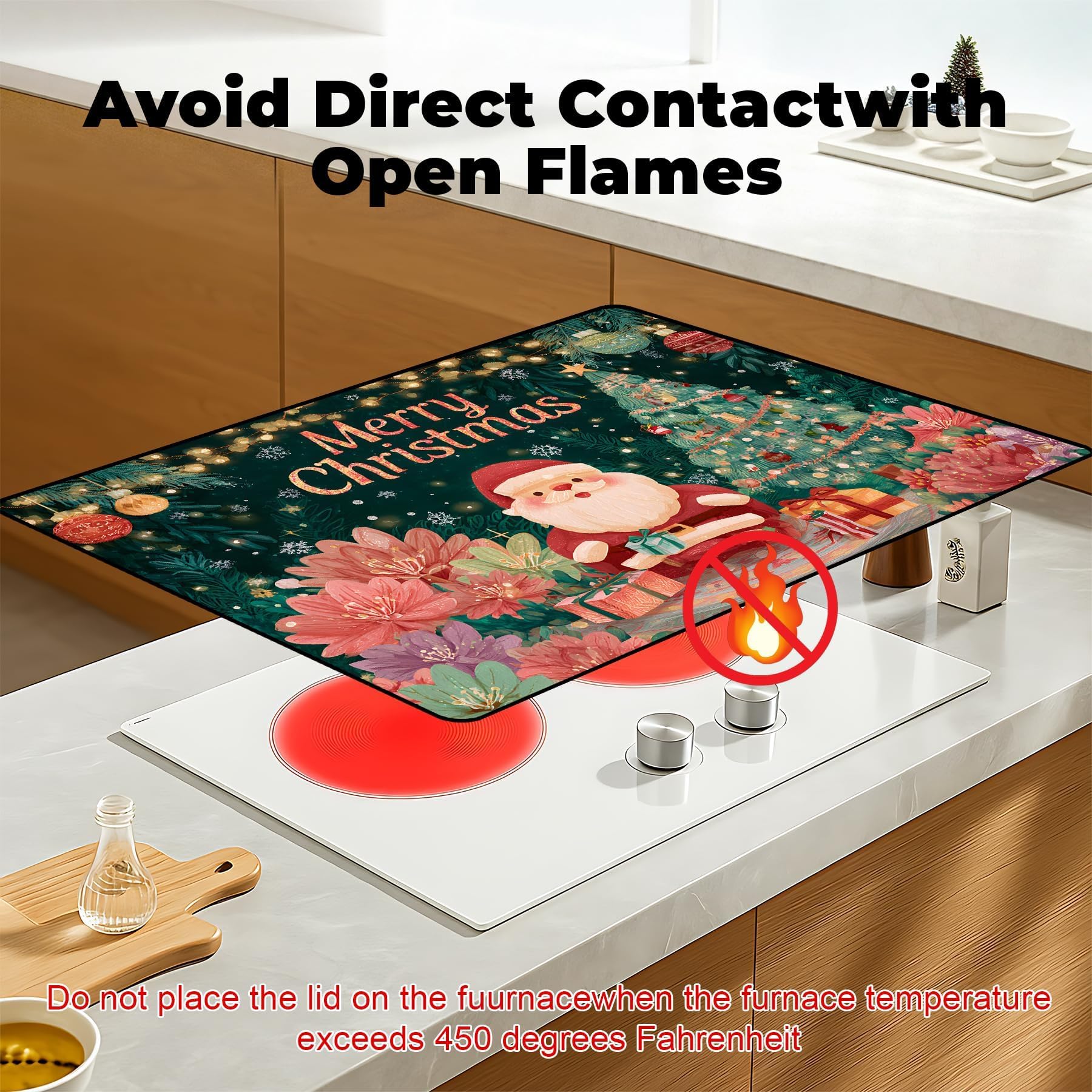 BSFHH scratch-resistant surface protects the stove from scratches and spills.