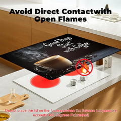 BSFHH scratch-resistant surface resists stains and grease for easy cleanup.