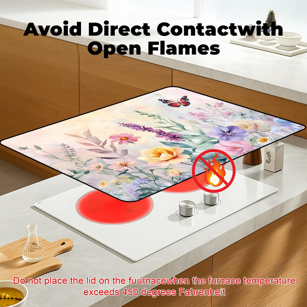 BSFHH scratch-resistant stovetop protector maintains a clean, pristine surface.