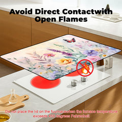 BSFHH scratch-resistant stovetop protector maintains a clean, pristine surface.