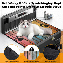 BSFHH scratch resistant top cover shields glass surface from daily wear