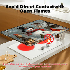 BSFHH stove-top cover doubles as a prep area during meal setup