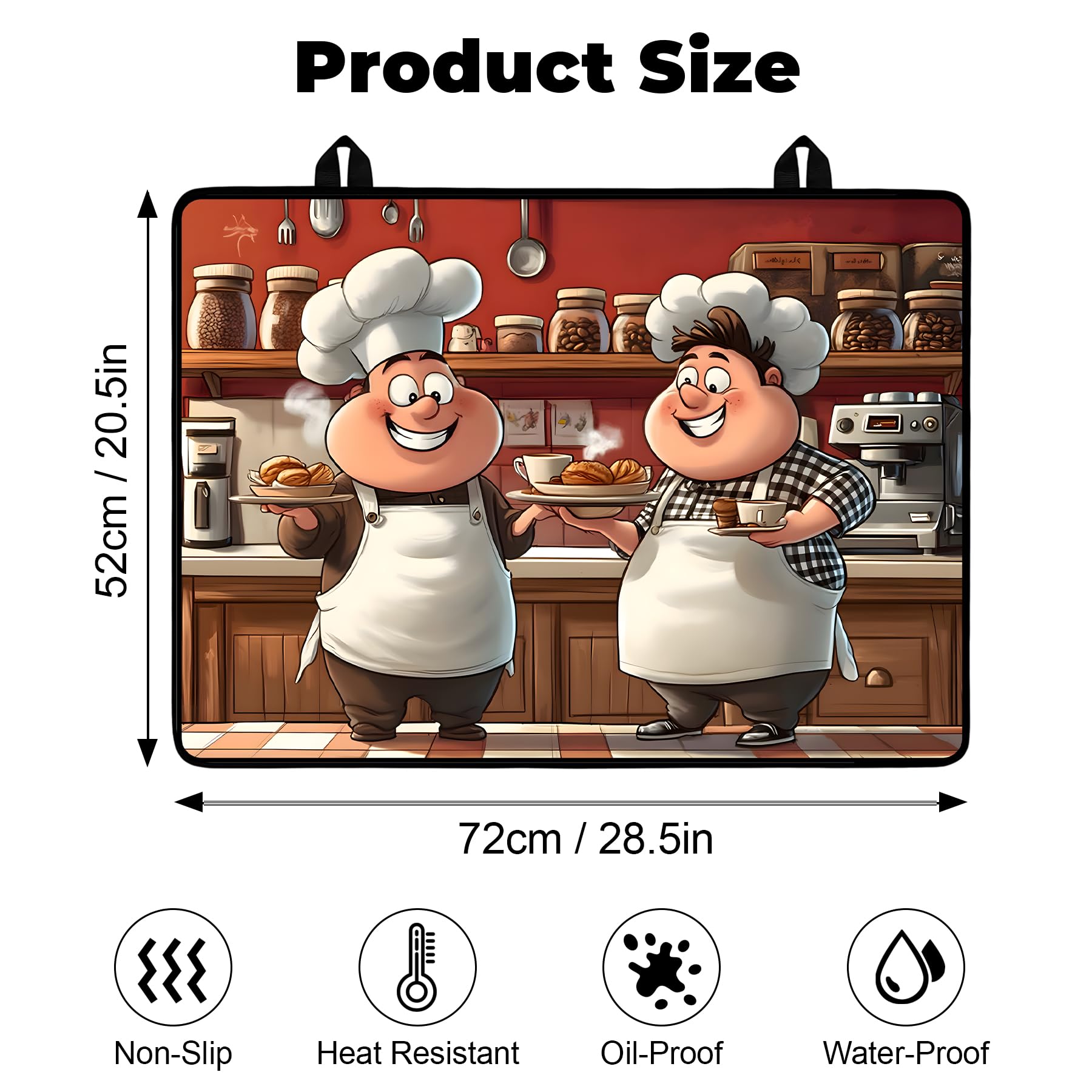 BSFHH stove-top cover scratch-resistant surface protects glass during cooking