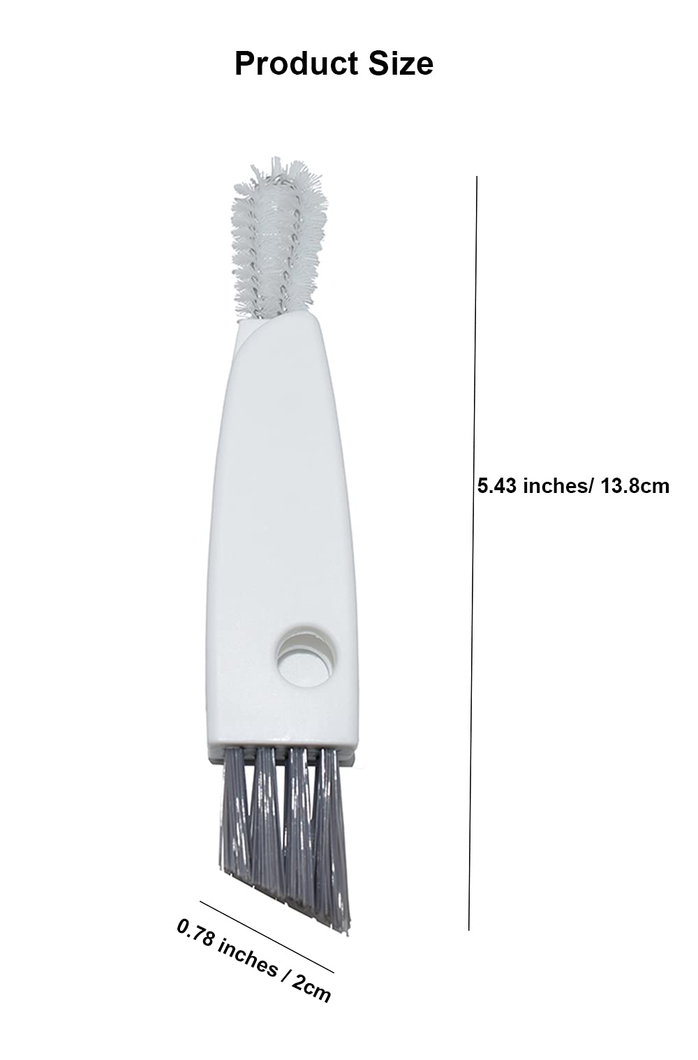 BSMstone three-in-one brush highlights versatility for corners, slits, and cup rims