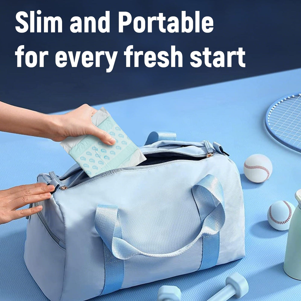 ßST#protection heavy flow overnight pad in bed use for undisturbed sleep
