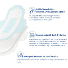 BST Protection mini panty liner, 7.5 inches, ideal for light daily protection.