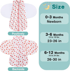 BSTOPPT reverse zipper allows diaper changes without unswaddling