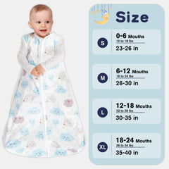 BSTOPPT sleep sack design with leg space to allow movement while staying warm.