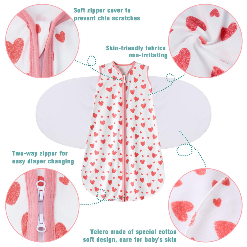 BSTOPPT sleeveless design helps reduce overheating during sleep