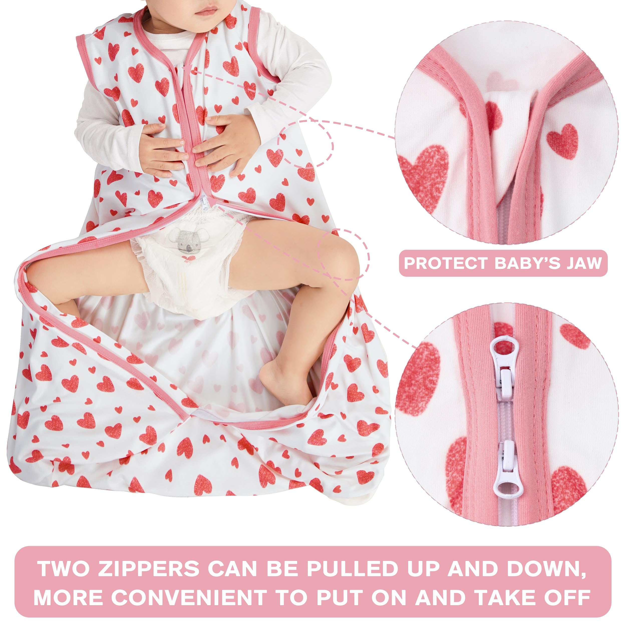 BSTOPPT TOG 0.3 lightweight sleep sack resists overheating