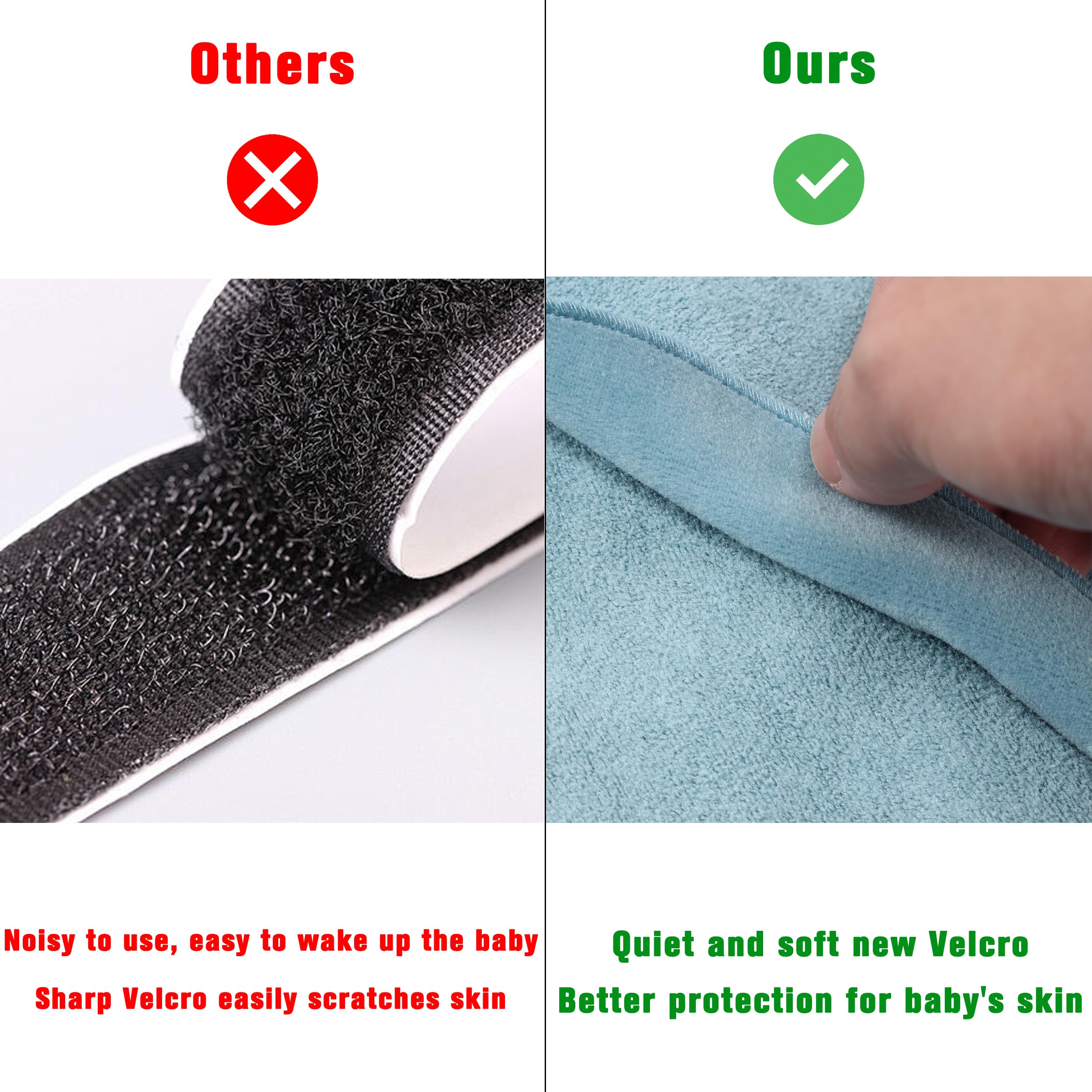 BSTOPPT two-pack fleece sleep sacks, convenient wearing options for busy families.