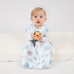 BSTOPPT baby sleep sack 18-24m starry sky design provides gentle warmth