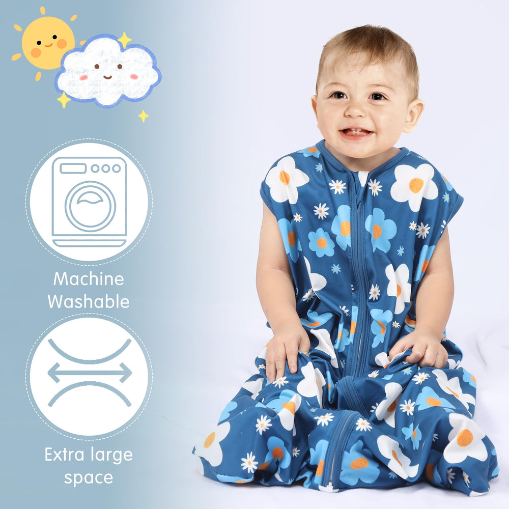 BSTOPPT wearable blanket design; roomy leg space for natural movement.