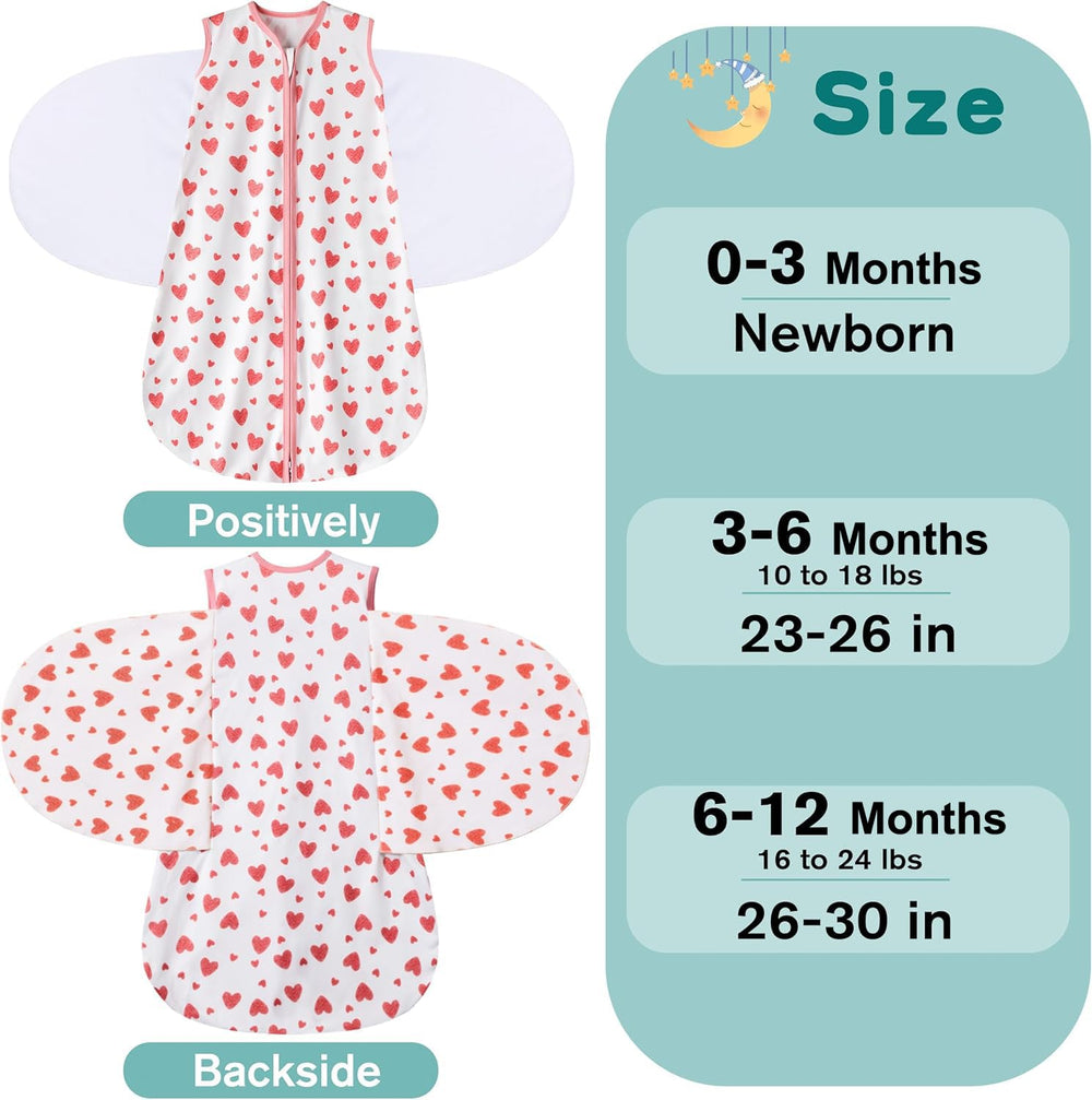BSTOPPT bottom zipper enables easy diaper changes without unswaddling.