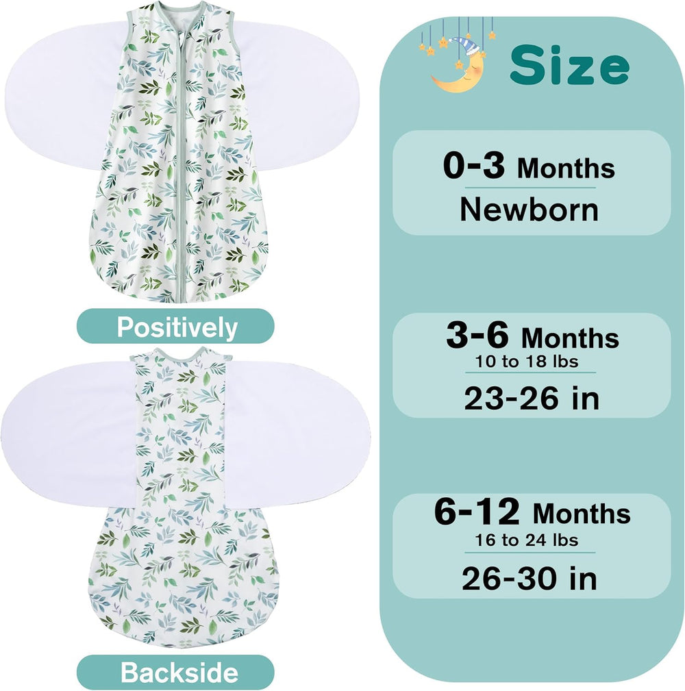 BSTOPPT sleep sack single arm-out mode supports self-soothing transition