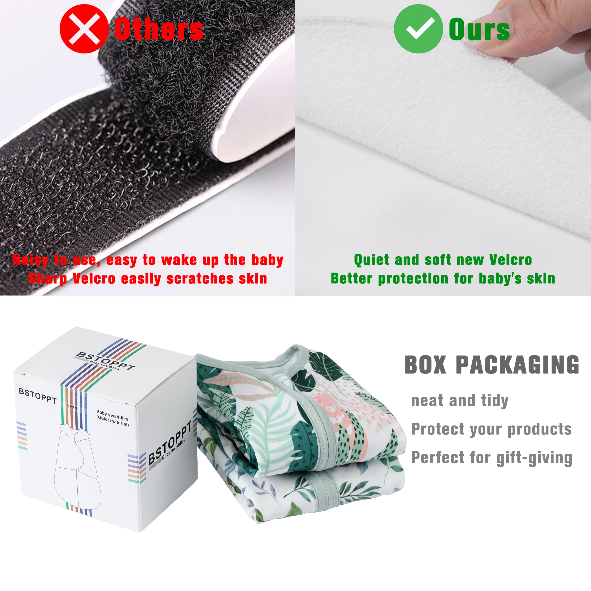 BSTOPPT sleep sack 0.5 TOG with optional 1.0 TOG upgrade via wings