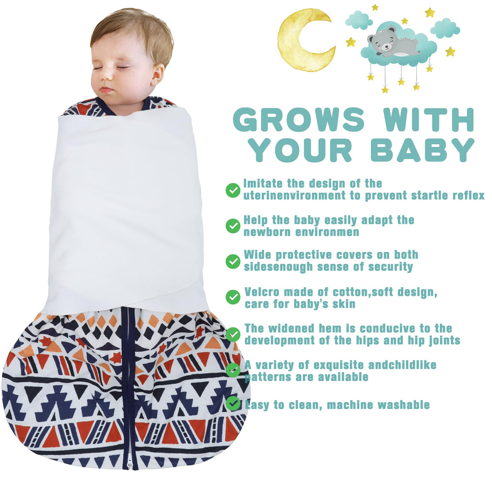 BSTOPT newborn sleep sack TOG 0-5 demonstrates breathable warmth for mild nights