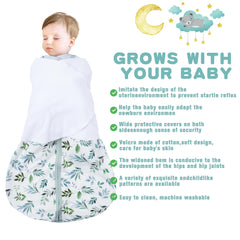 BSTOPPT sleep sack wings adjustable for secure swaddling and growth
