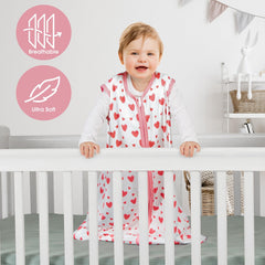 BSTOPPT sleep sack TOG 0.3 rating maintains warmth without overheating.