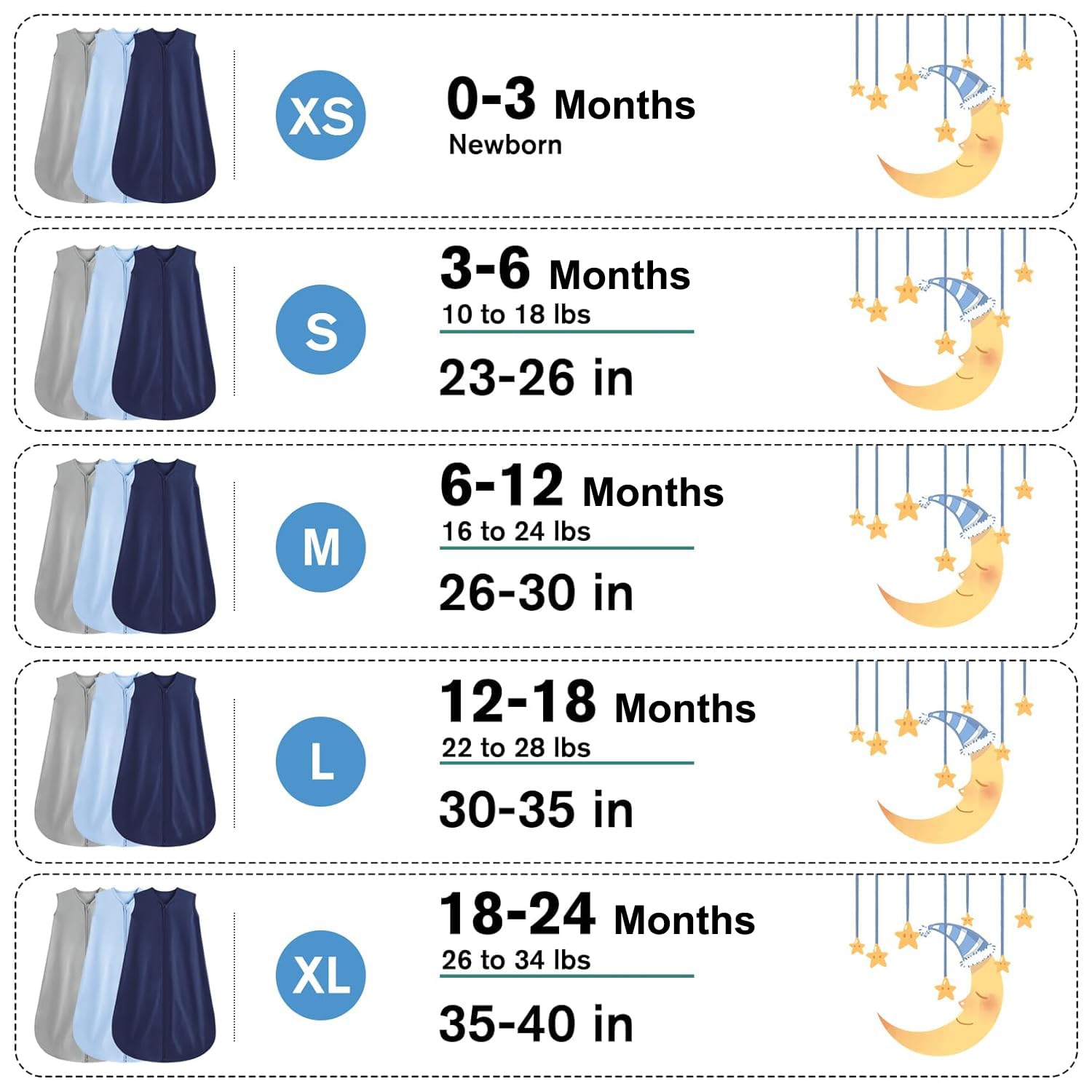 BSTOPPT washable baby sleep sack demonstrates easy care and durable fabric