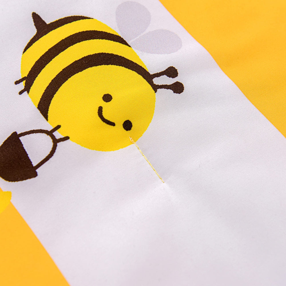 Btargot flat sheet 60x45 provides full coverage on a toddler bed.