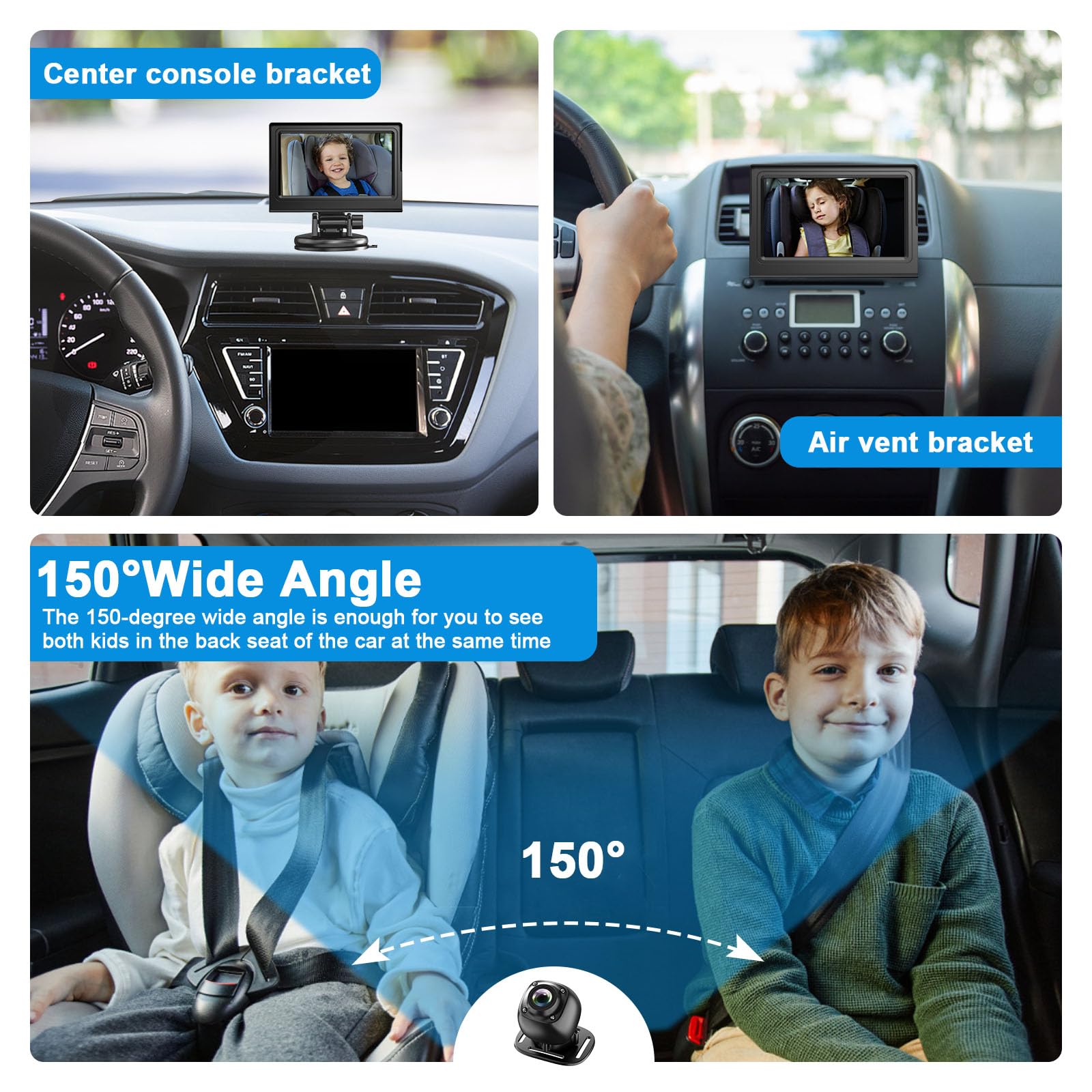 BTLMEMO night vision view for low-light baby monitoring.