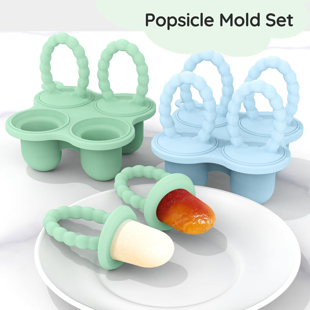btrfe petite pops teether with handle ring for soothing teething while cooling