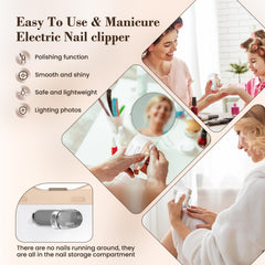 Bubbacare LED light nail trimmer helps precise cuts in dim rooms