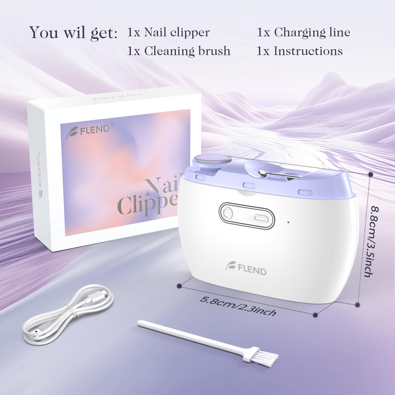 Bubbacare LED night light enables safe nighttime trimming