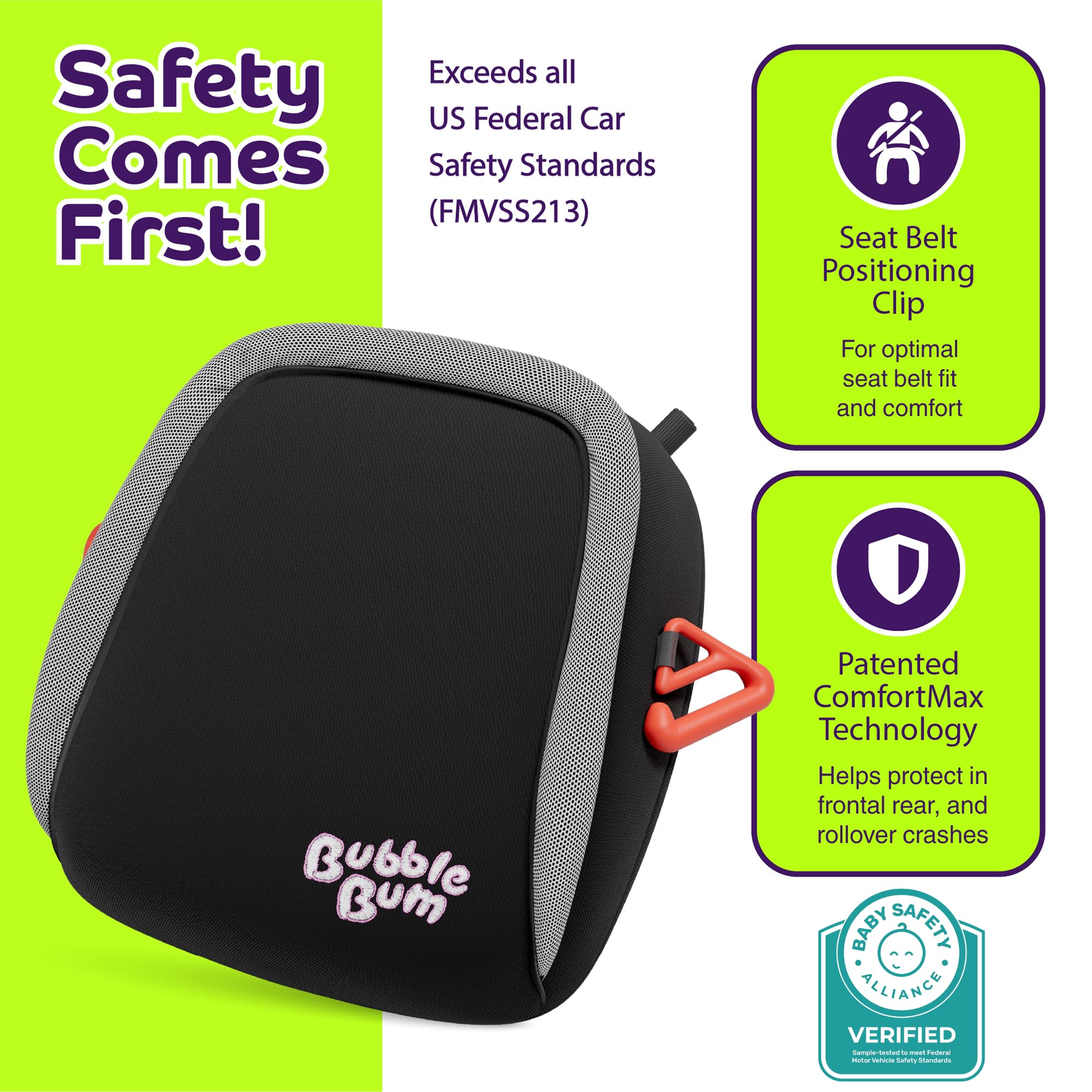 BubbleBum compact package fits in bags and glove compartments