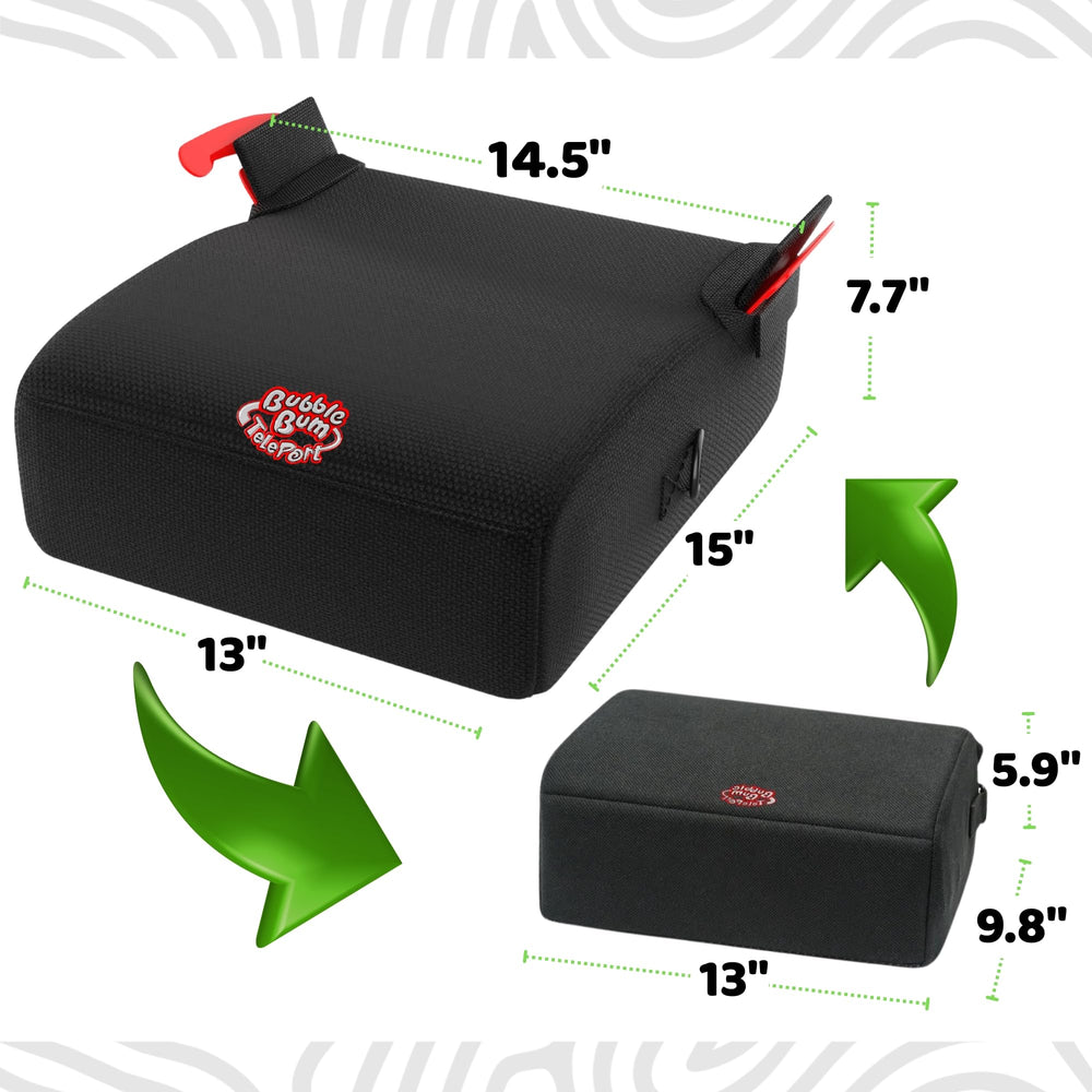 BubbleBum Teleport folded compact for easy travel