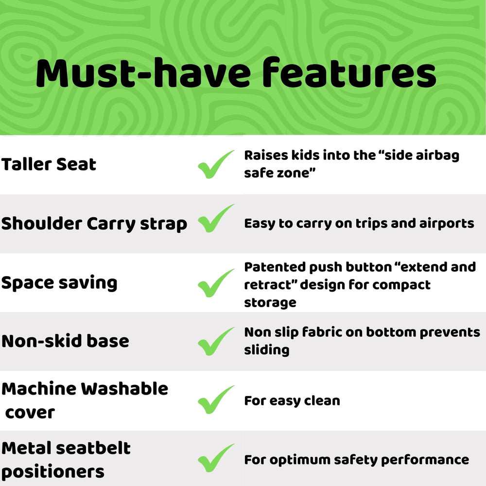 BubbleBum Teleport removable cover is machine washable