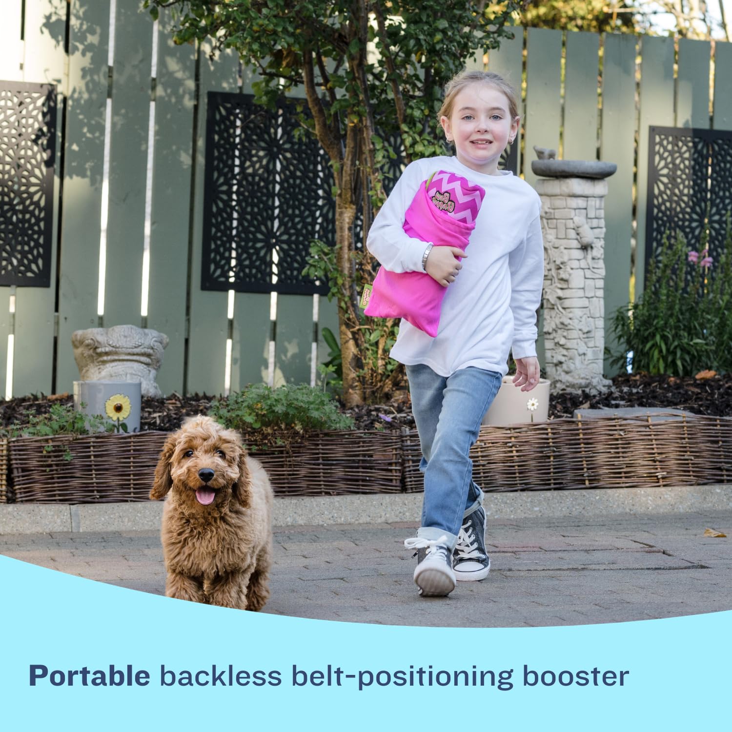 BubbleBum packed in a bag shows compact travel-friendly design