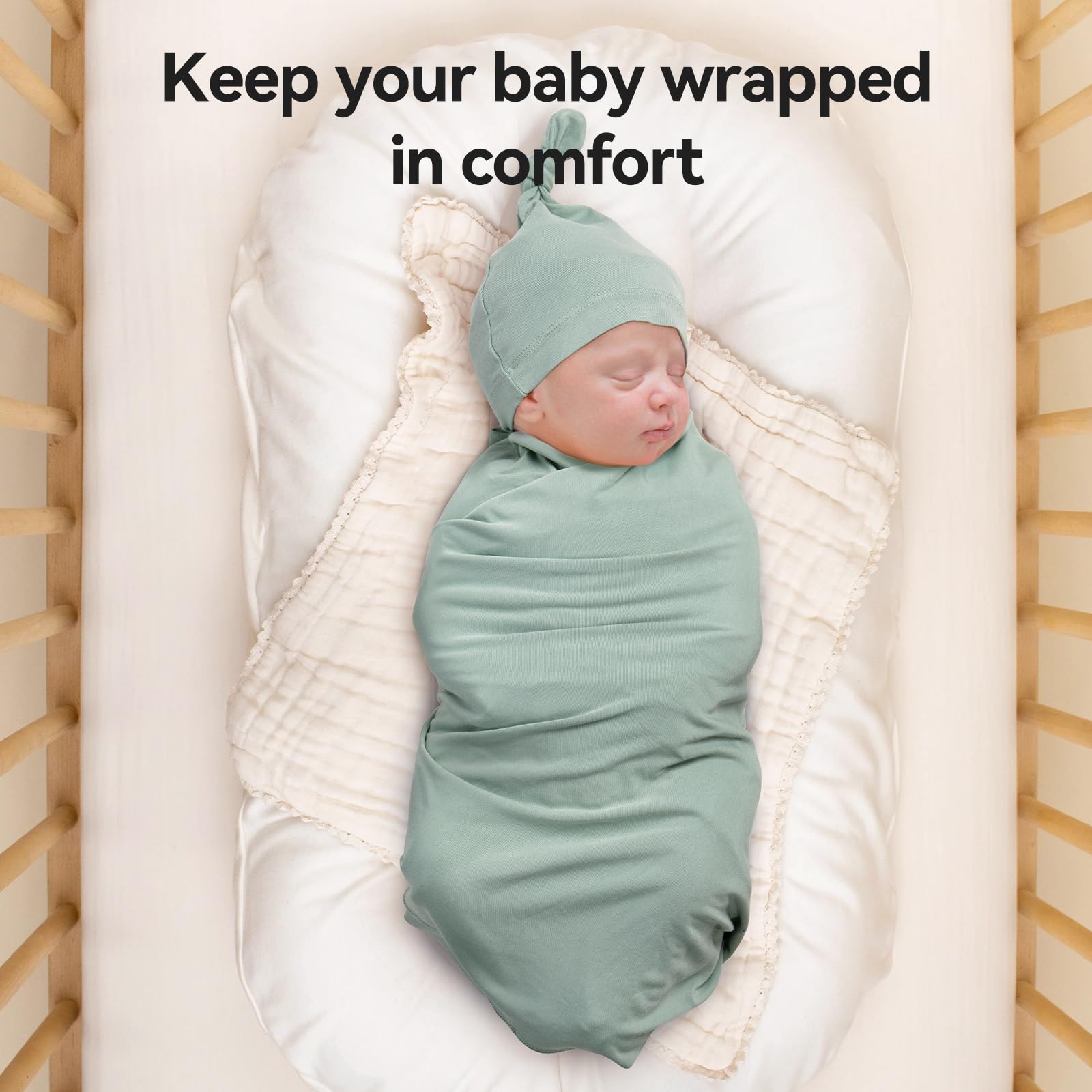 BubblePanda bamboo fabric offers breathable, temperature-regulating comfort