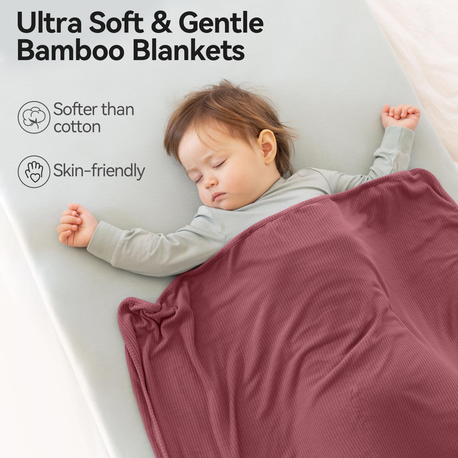 BubblePanda double-layer blanket adds warmth and durability for everyday use.