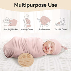 BubblePanda swaddle is machine washable for easy baby care.