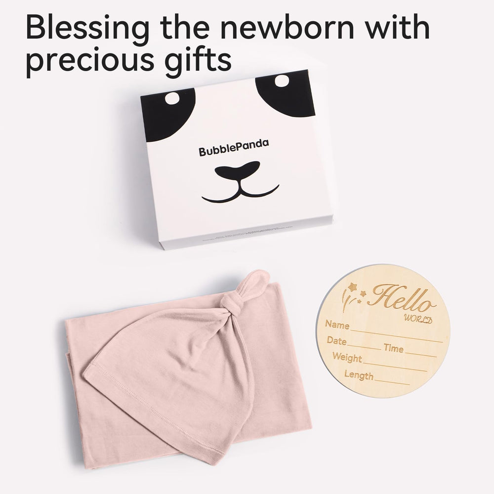 BubblePanda newborn outfit and cover ideal for car seats and hospital wear.