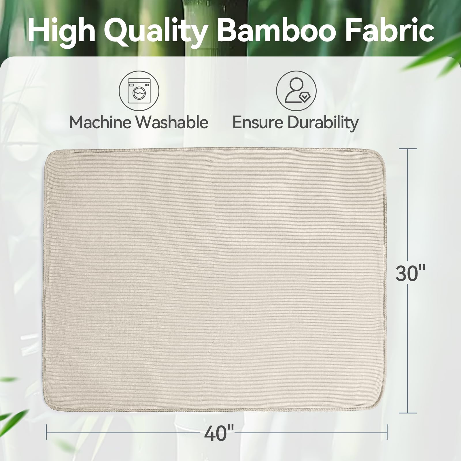 BubblePanda olive-drab blanket color complements nursery decor beautifully.